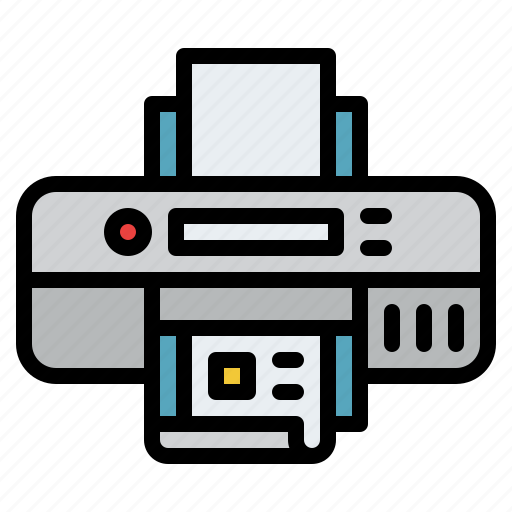Data, office, print, printer icon - Download on Iconfinder