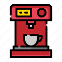 coffee, cafe, tea, cup, coffeemaker, kettle, pot