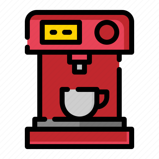 Coffee, cafe, tea, cup, coffeemaker, kettle, pot icon - Download on Iconfinder