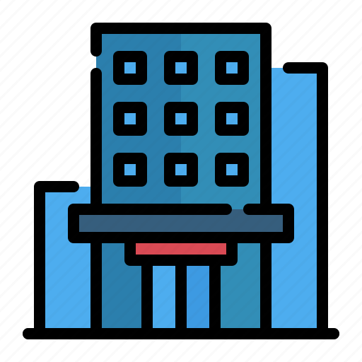 Officer, home, building, headquarters, office, worker, community icon - Download on Iconfinder