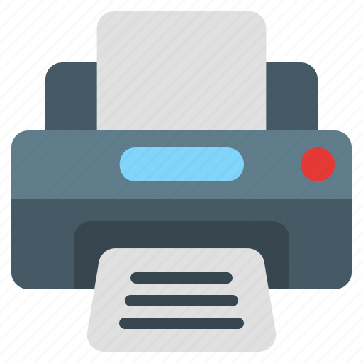 Printer, print, printing, paper, document, file, sheet icon - Download on Iconfinder