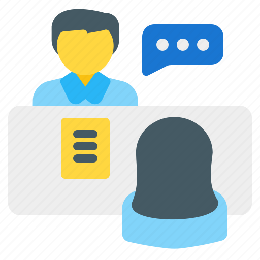 Interview, job, occupation, career, office, employment icon - Download on Iconfinder