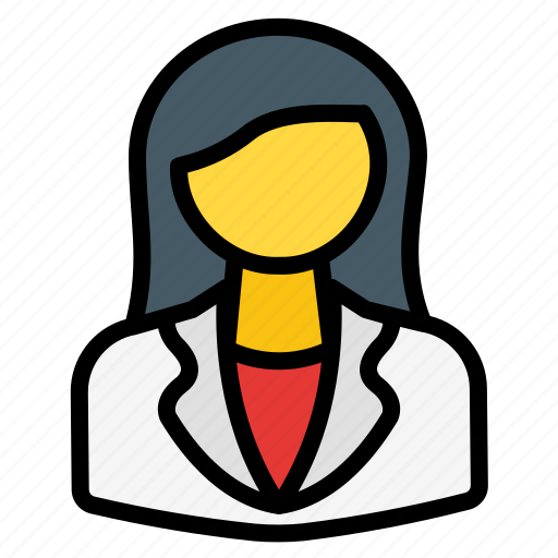 Employee, worker, office, female, woman, people, avatar icon - Download on Iconfinder
