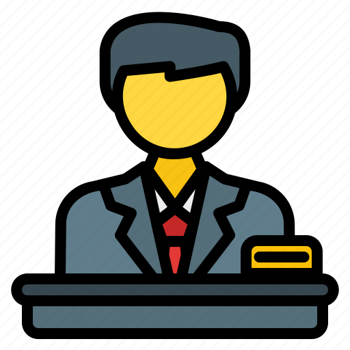 Boss, businessman, manager, business, office, executive, chairman icon - Download on Iconfinder