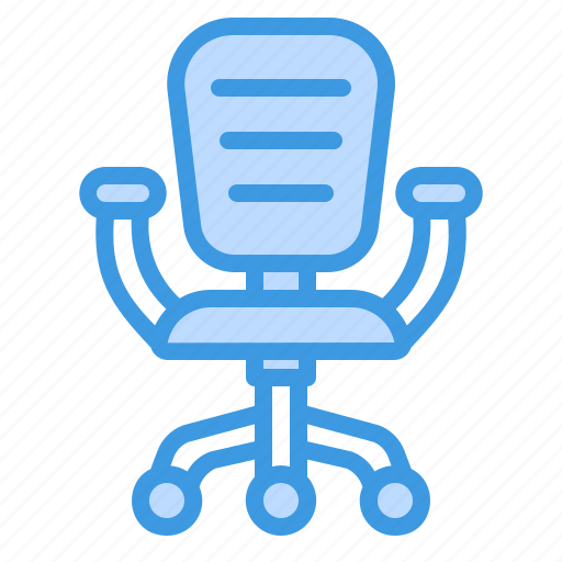 Office, chair, work, rotating chair, swivel chair, furniture icon - Download on Iconfinder