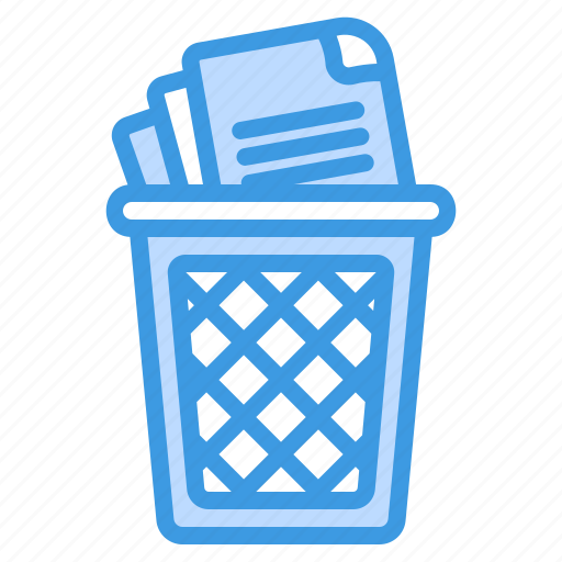 Trash, delete, remove, bin, garbage, recycle, document icon - Download on Iconfinder