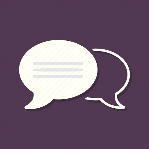 Bubble, chat, comment, interface, social, speech, talk icon - Download on Iconfinder