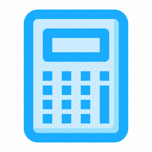 Office, material, workplace, accounting, calculator, math, calculating icon - Download on Iconfinder