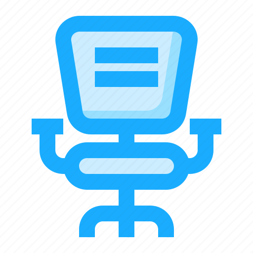 Office, material, workplace, chair, armchair, furniture, seat icon - Download on Iconfinder