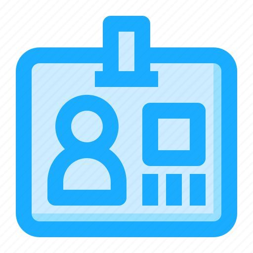 Workplace, id, card, employee, identity, identification, office material icon - Download on Iconfinder