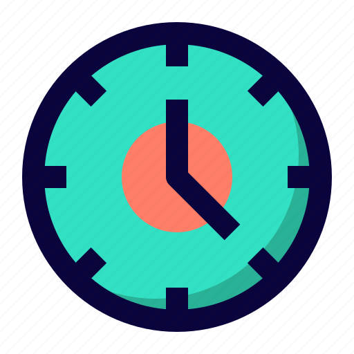 Office, material, workplace, time, clock, wall, watch icon - Download on Iconfinder