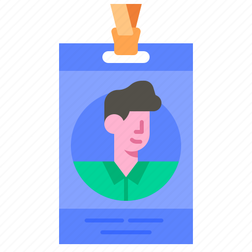 Id, card, identity, employee, identification, user, pass icon - Download on Iconfinder