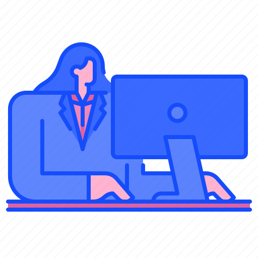 Businesswomen, employee, worker, user, office, work, women icon - Download on Iconfinder