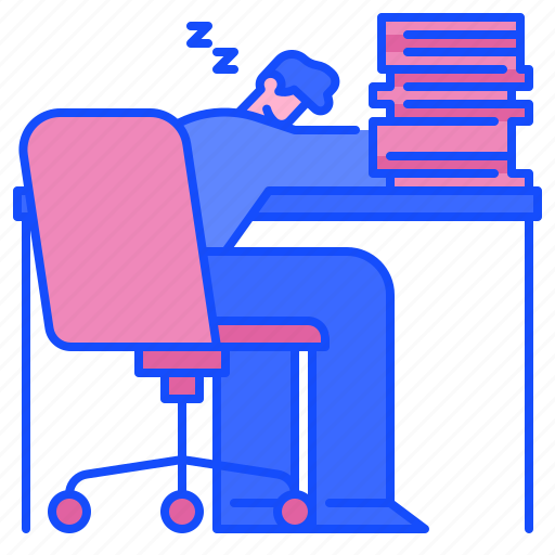 Overtime, workaholic, officer, hard, employee, worker, office icon - Download on Iconfinder
