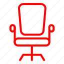 chair, desk