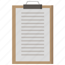 clipboard, business, paper, document, office
