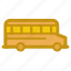 schoolbus, devices, things, accesories, items, helpful 