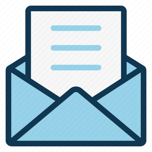 Document, email, envelope, letter, mail, message, office icon - Download on Iconfinder