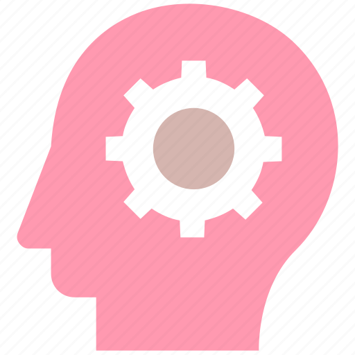 Brainstorming, cog, gear, head, logic, strategy icon - Download on Iconfinder