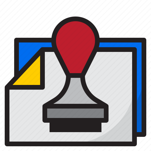 Approve, business, office, tool, work icon - Download on Iconfinder