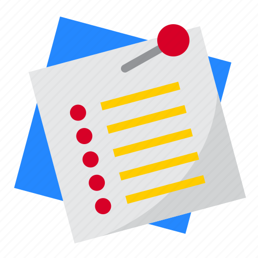 Note, business, office, tool, work icon - Download on Iconfinder