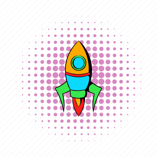Business, comics, rocket, ship, space, spacecraft, technology icon - Download on Iconfinder