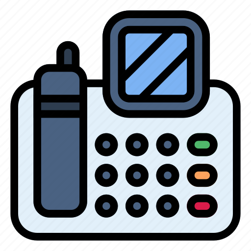 Office, telephone, phone, call, work, operator, number icon - Download on Iconfinder