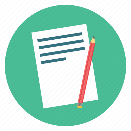 Document, edit, page, paper, pen, pencil, write icon - Download on Iconfinder