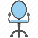 furniture, mesh chair, office chair, revolving chair, seat