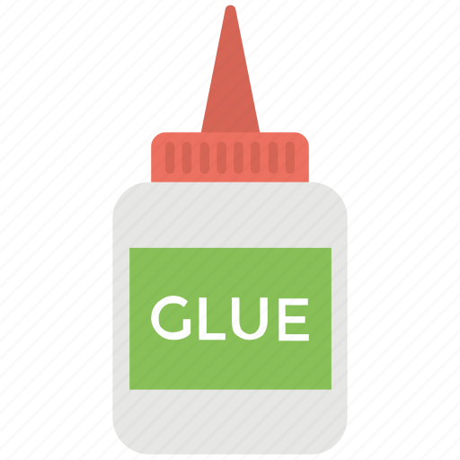 flat icon glue