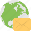 direct mail, global communication, global email, global mail, global postal service 