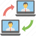 communication, monitor, video call, video chat, video conference