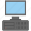 computer, desktop computer, home computer, pc, workplace 
