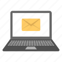 email marketing, email message, inbox, laptop, online communication