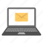 email marketing, email message, inbox, laptop, online communication 