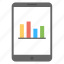 business informations, mobile app, mobile statistics, mobile ui, statistics report 