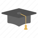 academic cap, bachelor, graduate, graduation cap, mortarboard