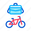bicycle, business, case, office, table, transportation, water 