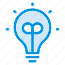 bulb, electricity, idea, light