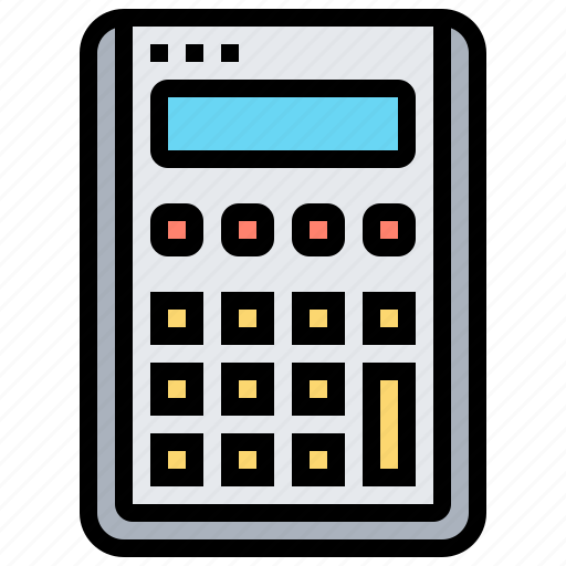 Accounting, analysis, calculator, equipment, math icon - Download on Iconfinder