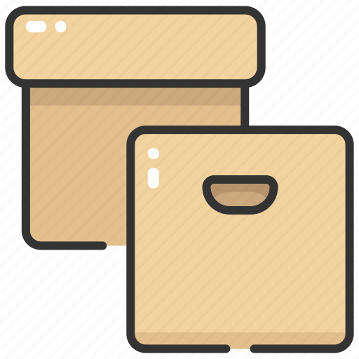 Archive, box, boxes, cardboard, delivery, packaging, storage icon - Download on Iconfinder