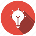 bulb, business, idea, light