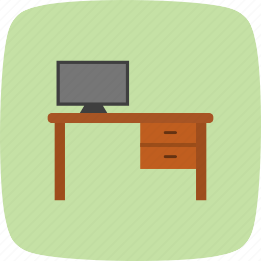 Computer, desk, table icon - Download on Iconfinder