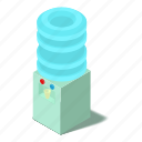 appliance, beverage, bottle, cold, cooler, isometric, object