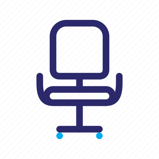 Business, chair, computer chair, desk chair, ergonomic, office, seat icon - Download on Iconfinder