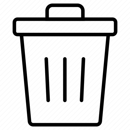 Dustbin, trash, rubbish, can, dumpster icon - Download on Iconfinder