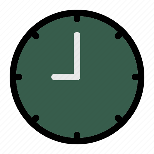 Clock, hour, minute, second, time icon - Download on Iconfinder