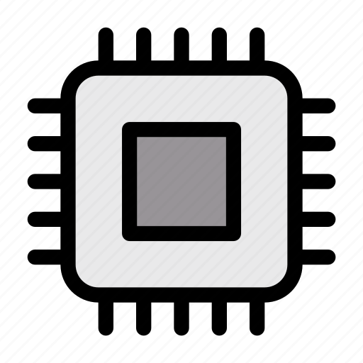 Chip, hardware, microchip, microchips, processor icon - Download on Iconfinder