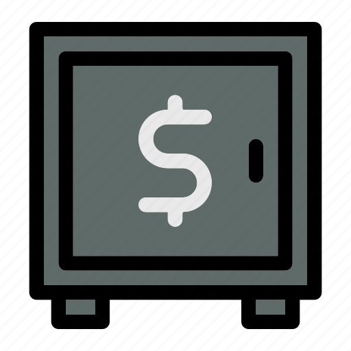Locker, money safety, money safety box, safe, safe money icon - Download on Iconfinder