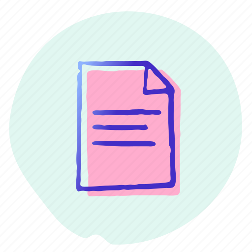 Document, file, format, office, page, paper, template icon - Download on Iconfinder